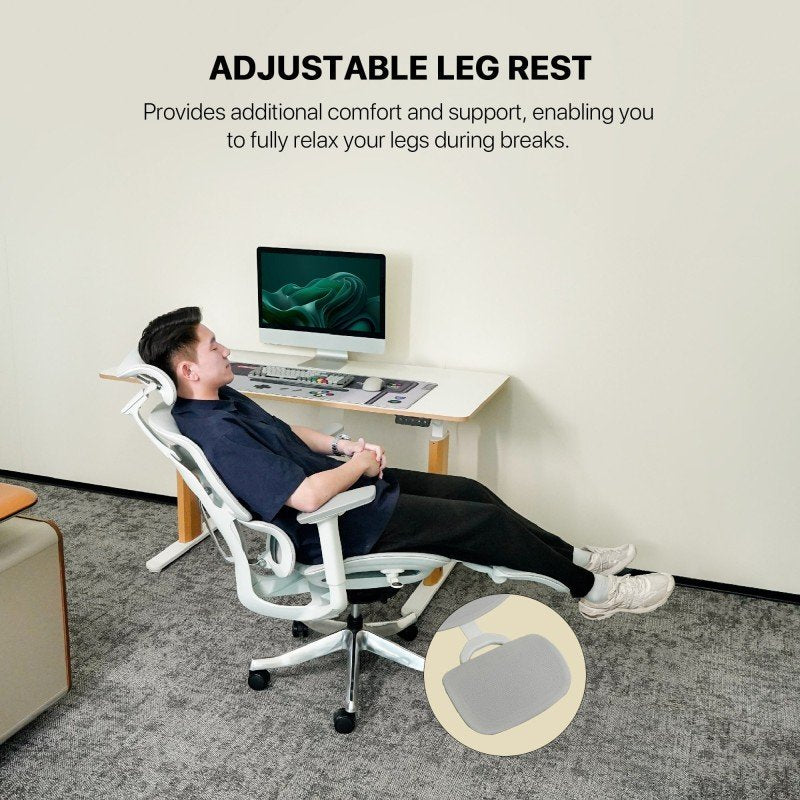 Fantech OC3 Ergonomic Office Chair - Ultimate Comfort & Adjustable Support Blac