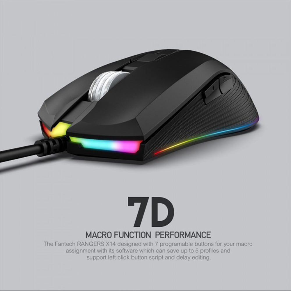 Fantech X14 RANGERS - RGB Gaming Mouse