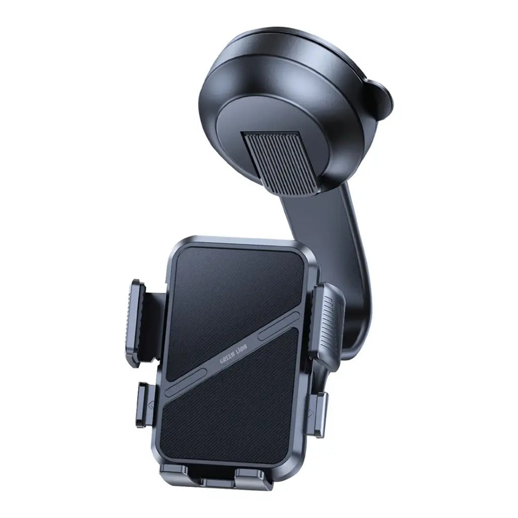 Green Lion GX-74 Suction Phone Holder - Black