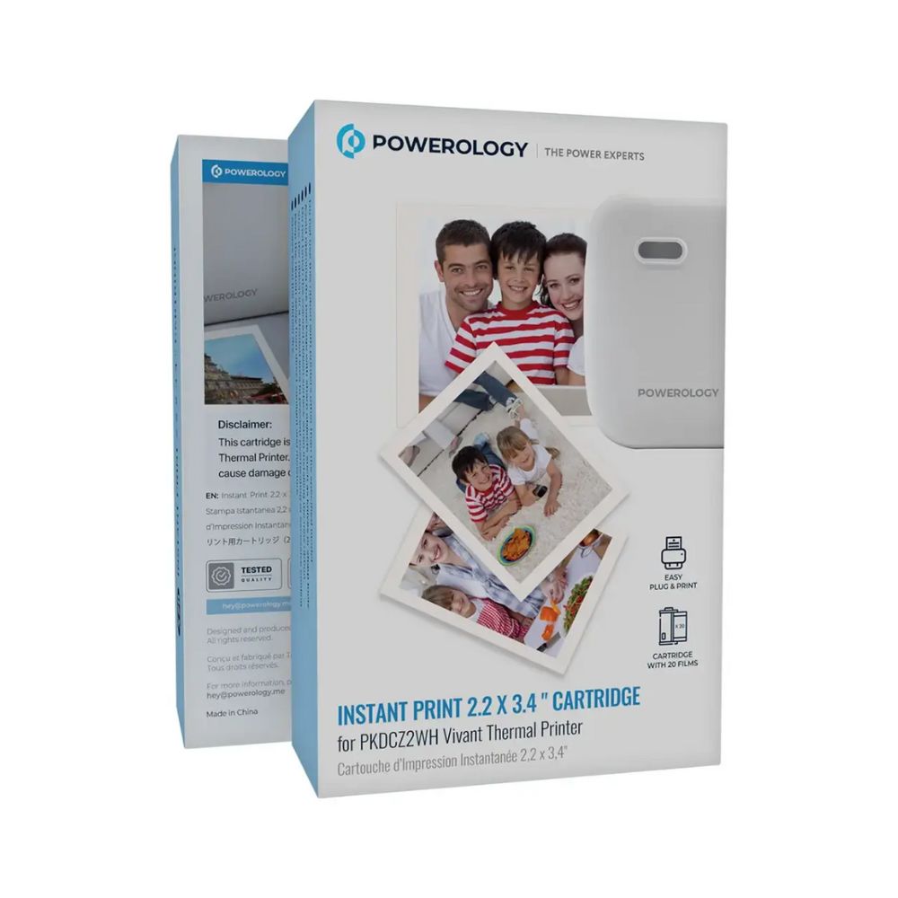Powerology Instant Print 2.2×3.4" Cartridge