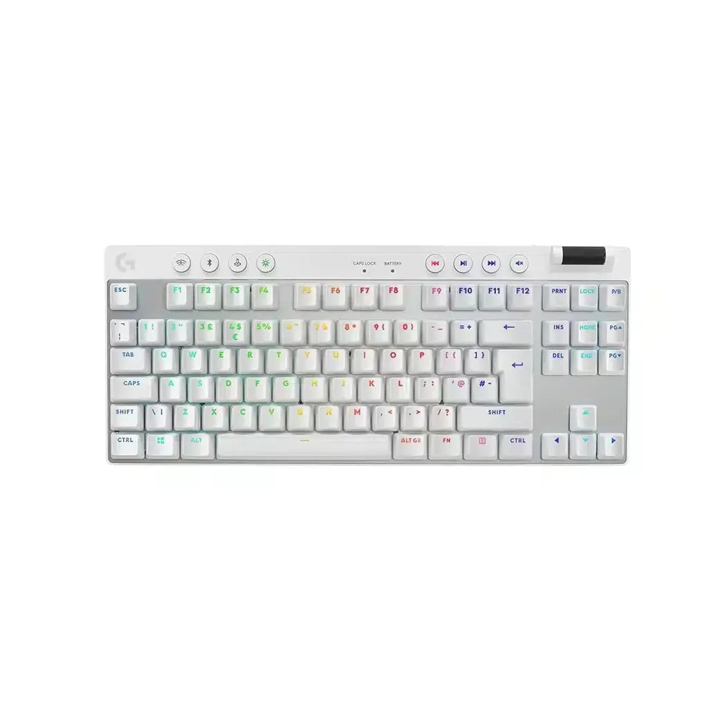 Logitech PRO X TKL Lightspeed Tactile Gaming Keyboard English White. 920-012143