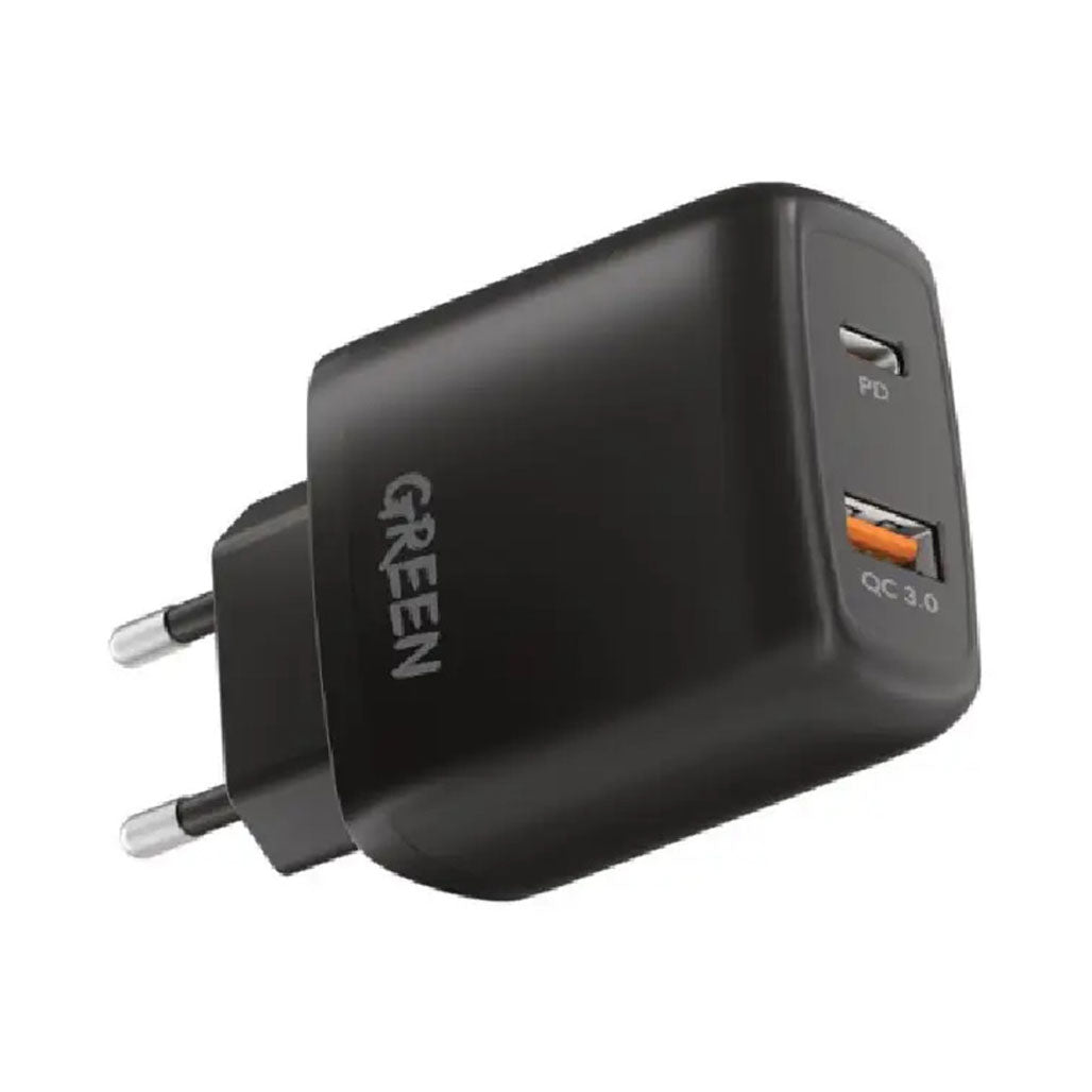 Green Lion Compact Wall Charger 20W EU Plug