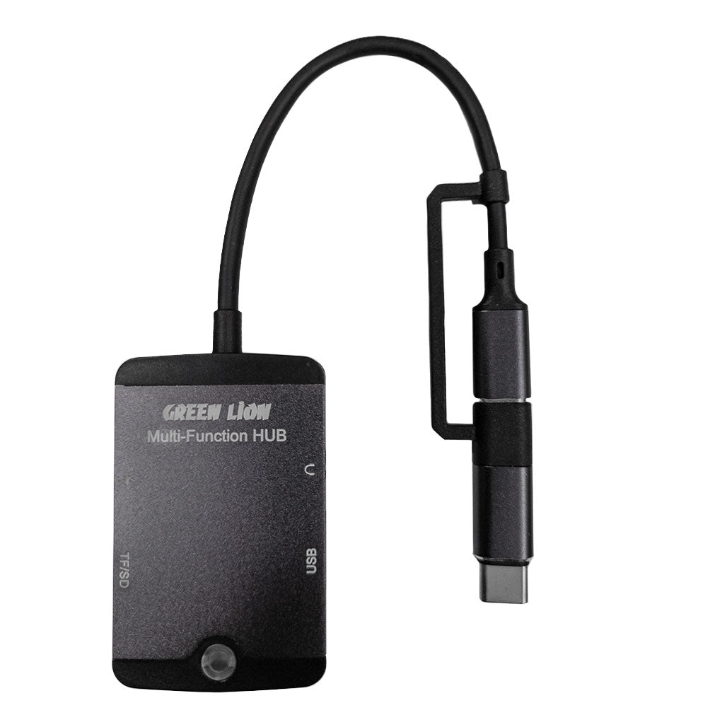 Green Lion 5 in 1 Multifunction Hub | GN5IN1MINIHBBK