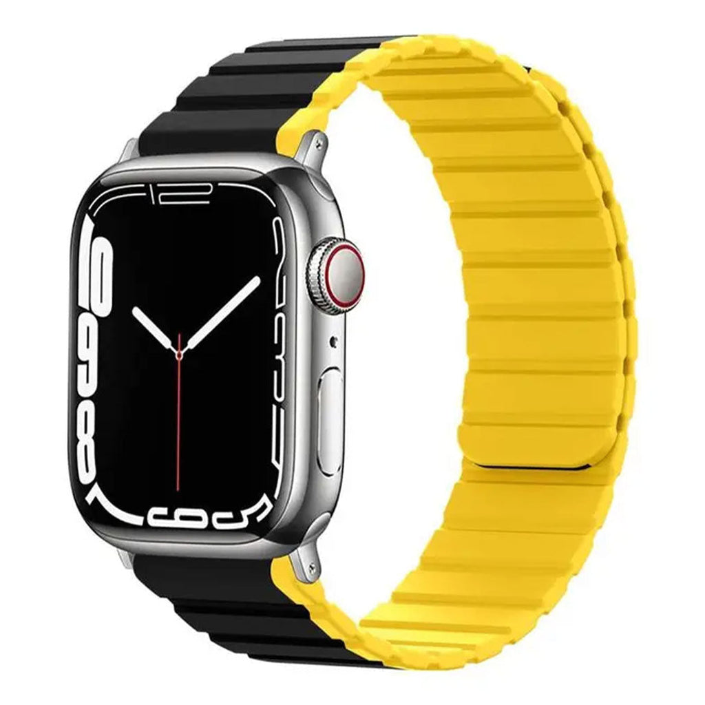 Green Lion 2-In-1 Silicone + Magnets Watch Strap