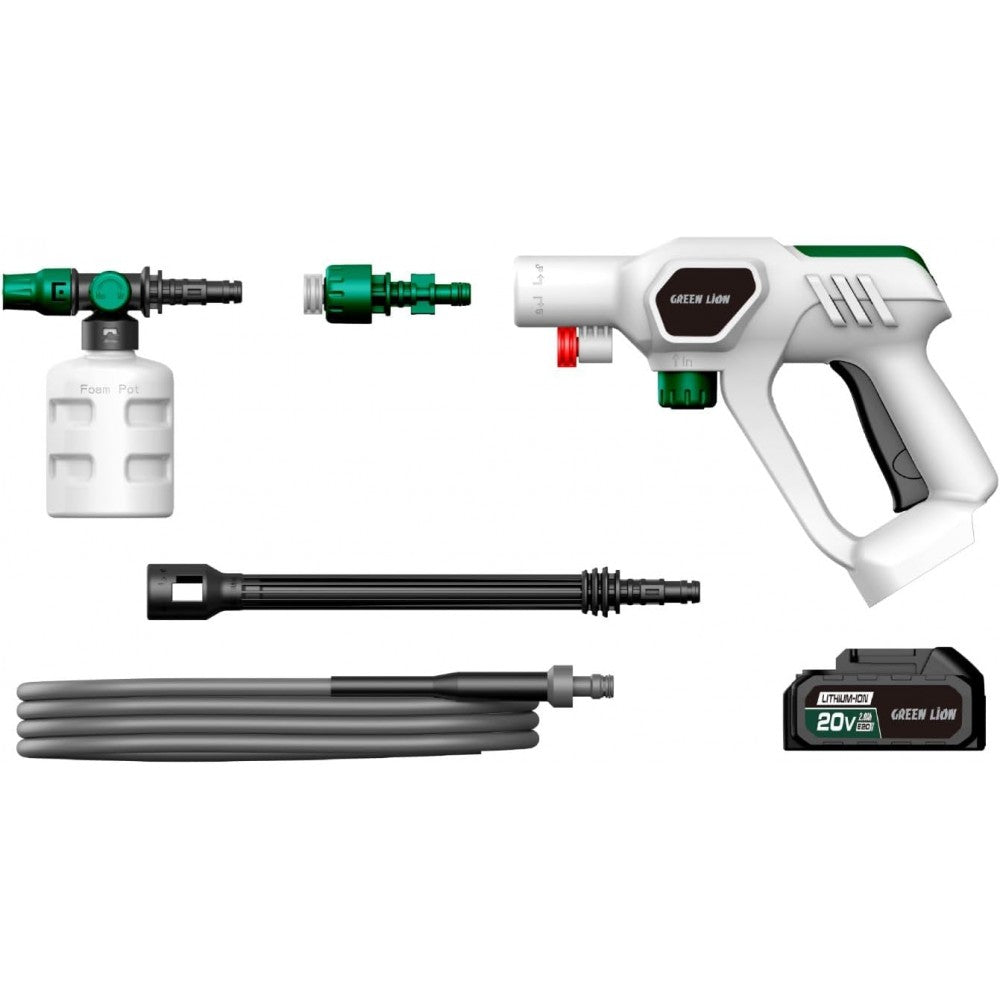 Green lion Wireless Pressure Wash Gun 130W 2000mAh