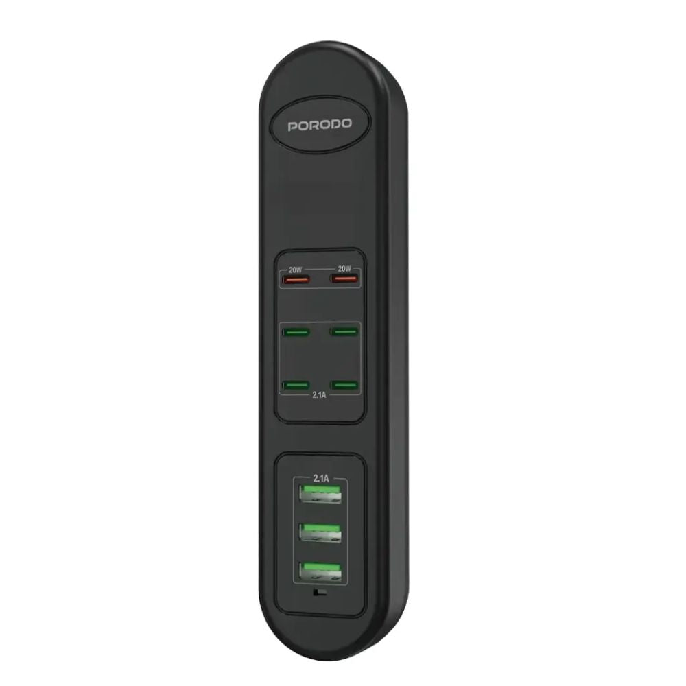 Porodo 50W Multi-Port USB Charging HUB