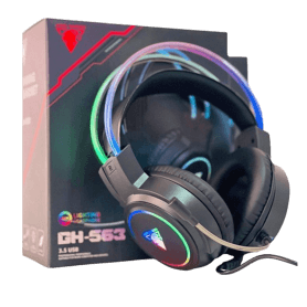 Jedel Headset GH563 2*3.5, USB WIRED RGB BLACK