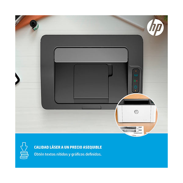HP Printer Laserjet 107W Black Usb, Wifi 4ZB78A - W1107A