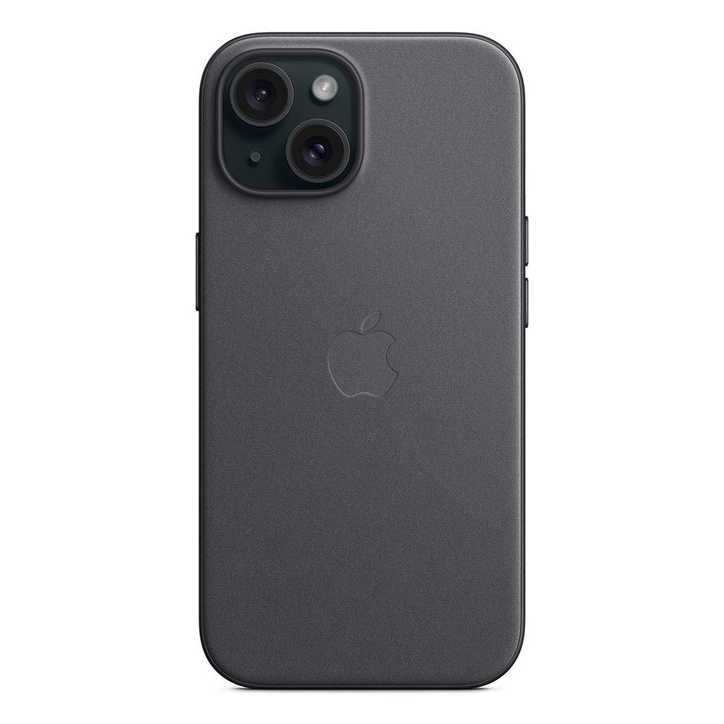 Apple iPhone 15 FineWoven Case with MagSafe - Black