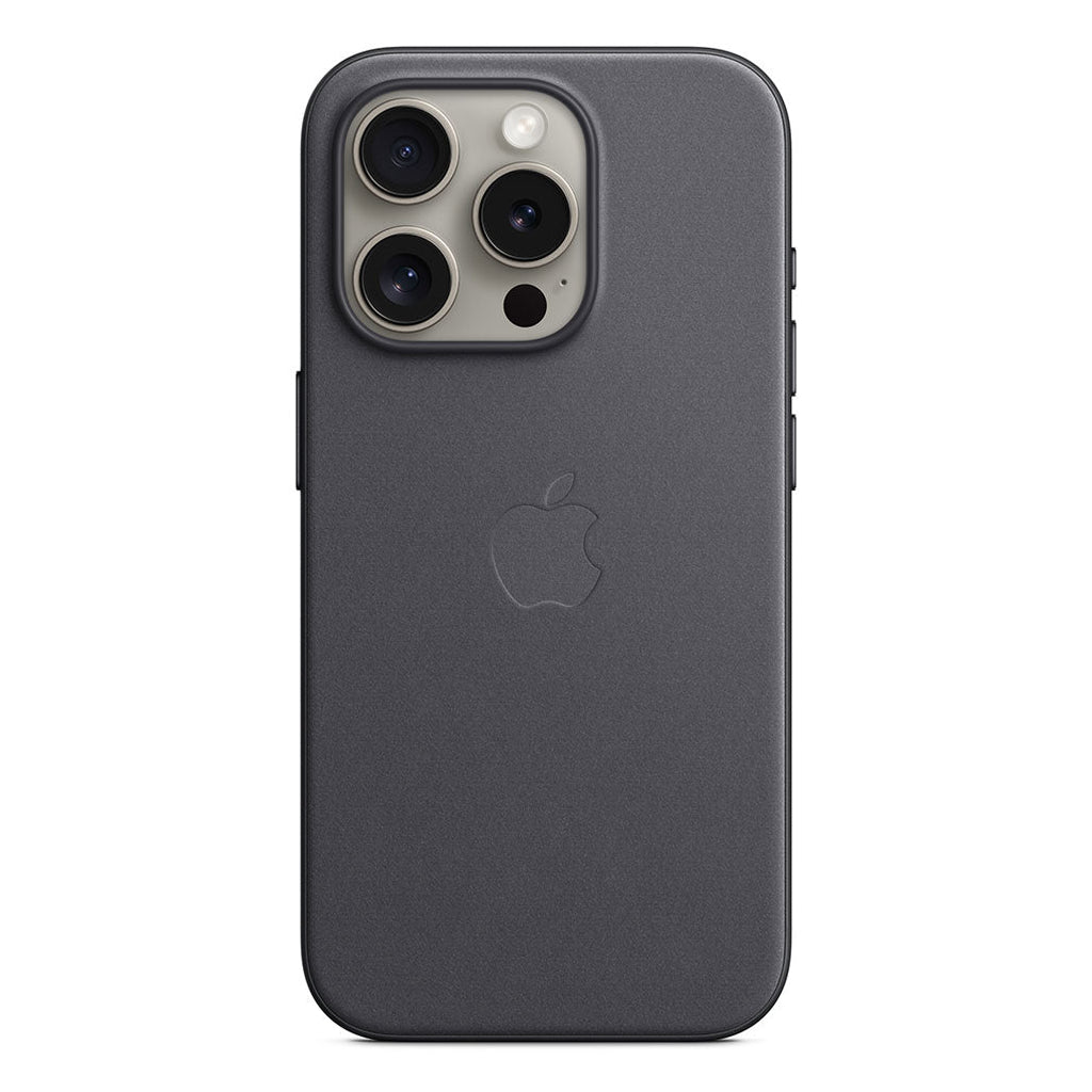 Apple iPhone 15 FineWoven Case with MagSafe - Black