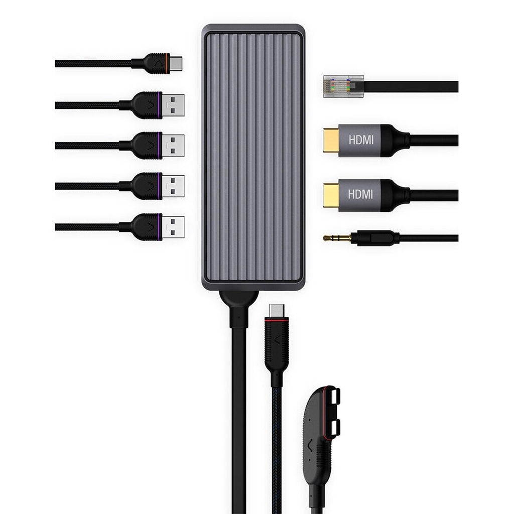 UNISYNK 10 Port Dual Screen Hub for Mac
