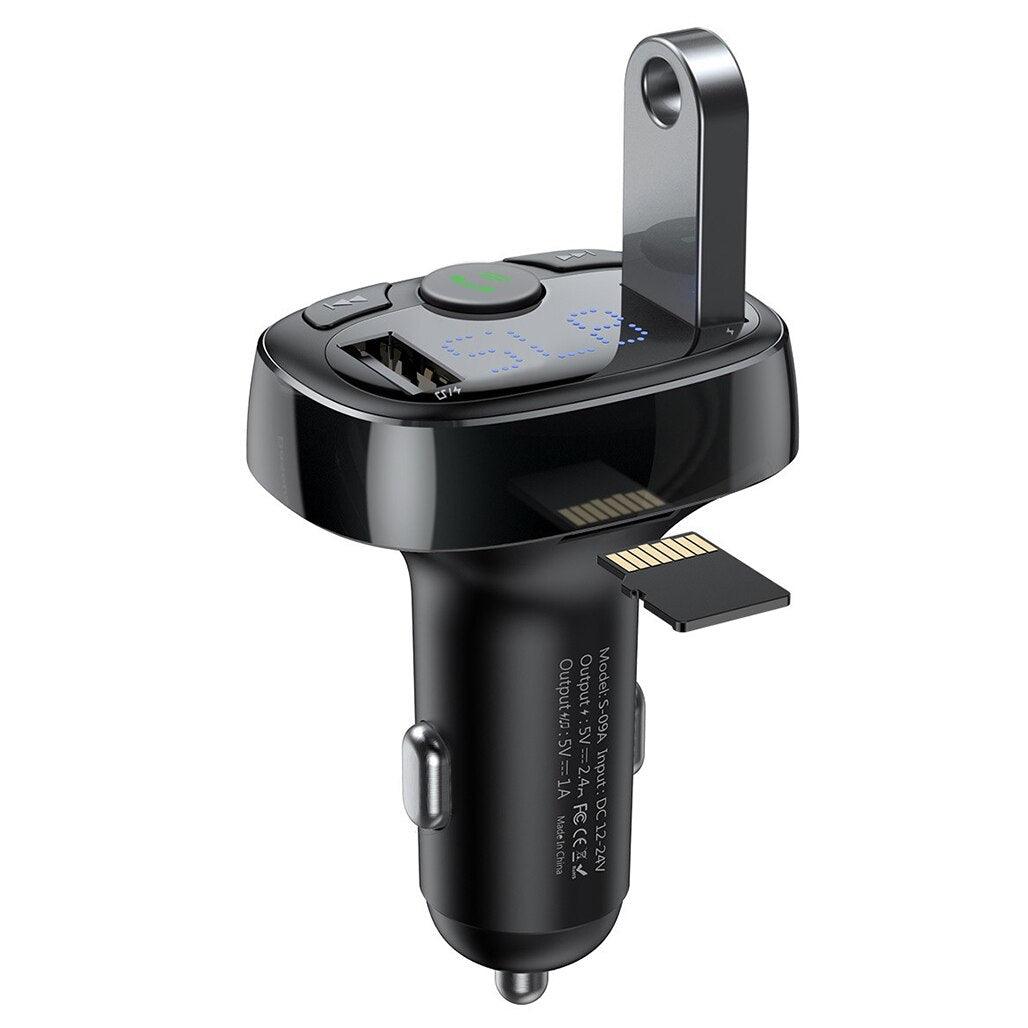 Baseus T-typed Bluetooth MP3 Charger with Car Holder