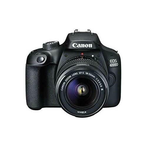 Canon EOS 4000D 18MP Digital SLR Camera + 18-55mm III Lens