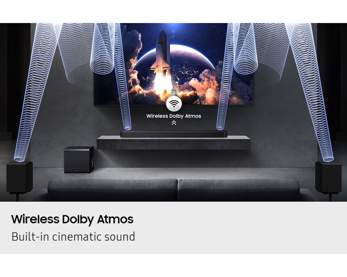Samsung Q930F Q-series Soundbar HW-Q930F 9.1.4 ch Subwoofer & Rear Speaker (2025)/Q930F