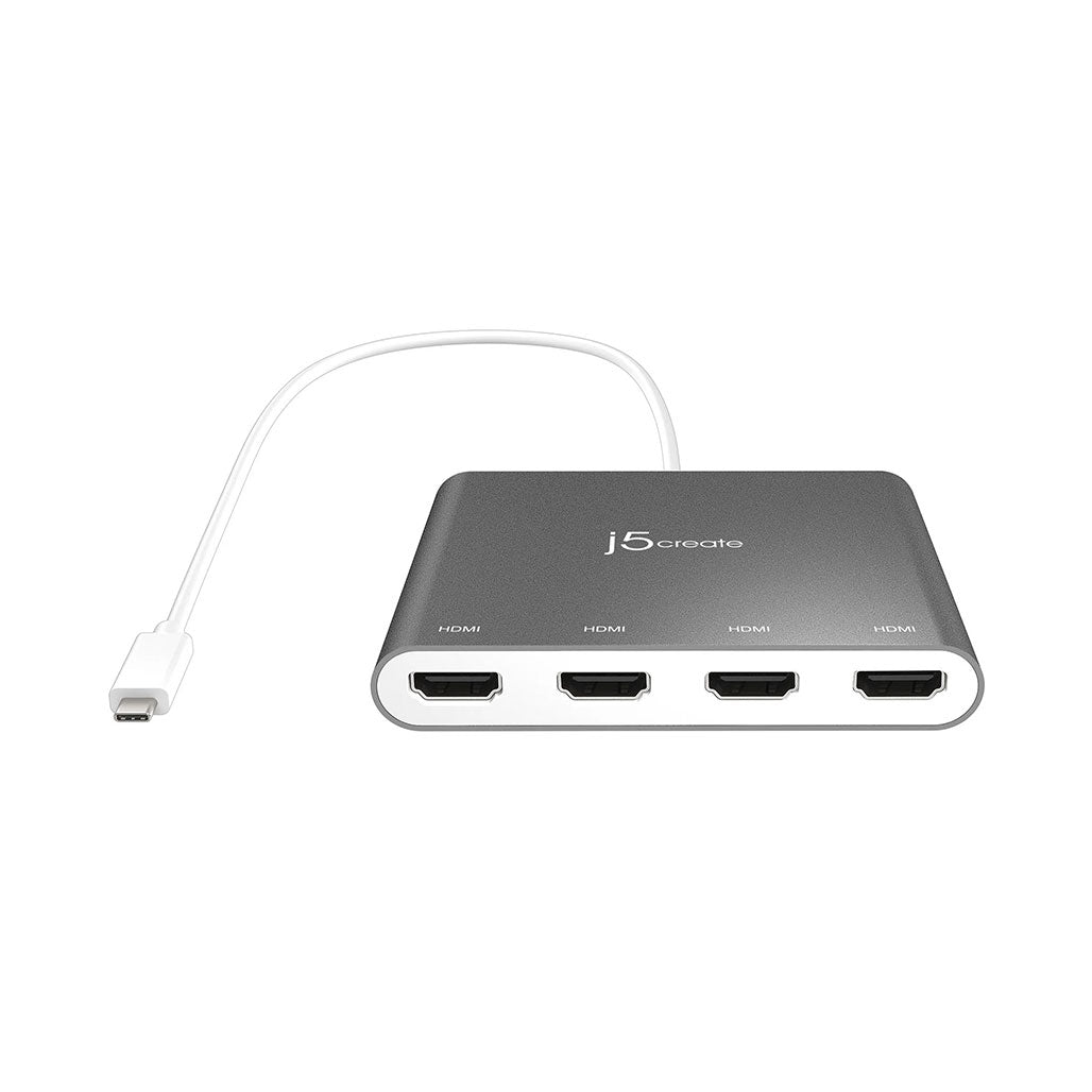 j5create JCA366 USB Type-C to 4-Port HDMI Multi-Monitor Adapter