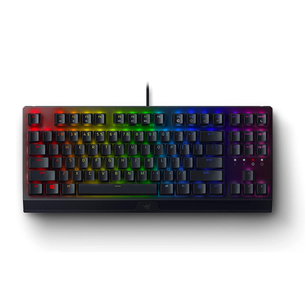 Razer BlackWidow V3 Tenkeyless Mechanical Gaming Keyboard Yellow Switch US. RZ03-034918 00-R3M1