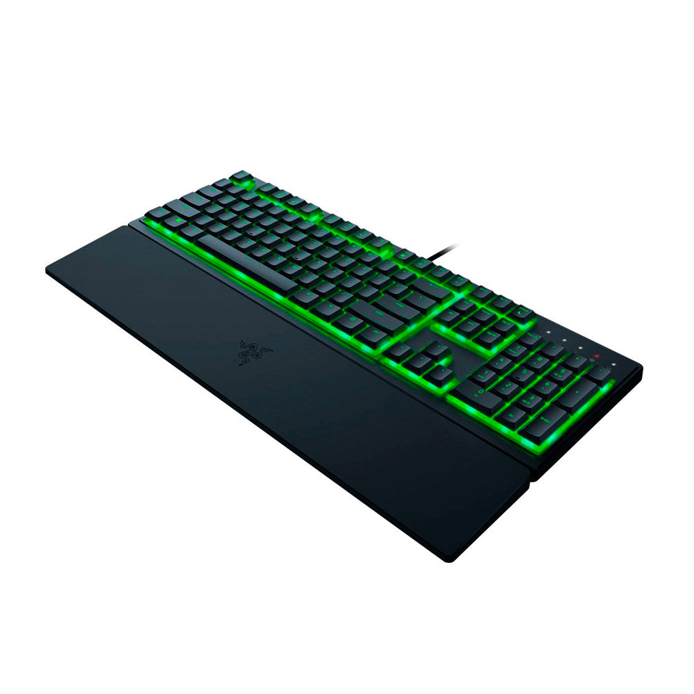 Razer-Ornata V3 X Full-Size Wired Membrane Gaming Keyboard with Chroma RGB Backlighting - Black