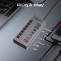 GIGAHUB-10G, 7-IN-1 36W Multi-Port USB-C Hub