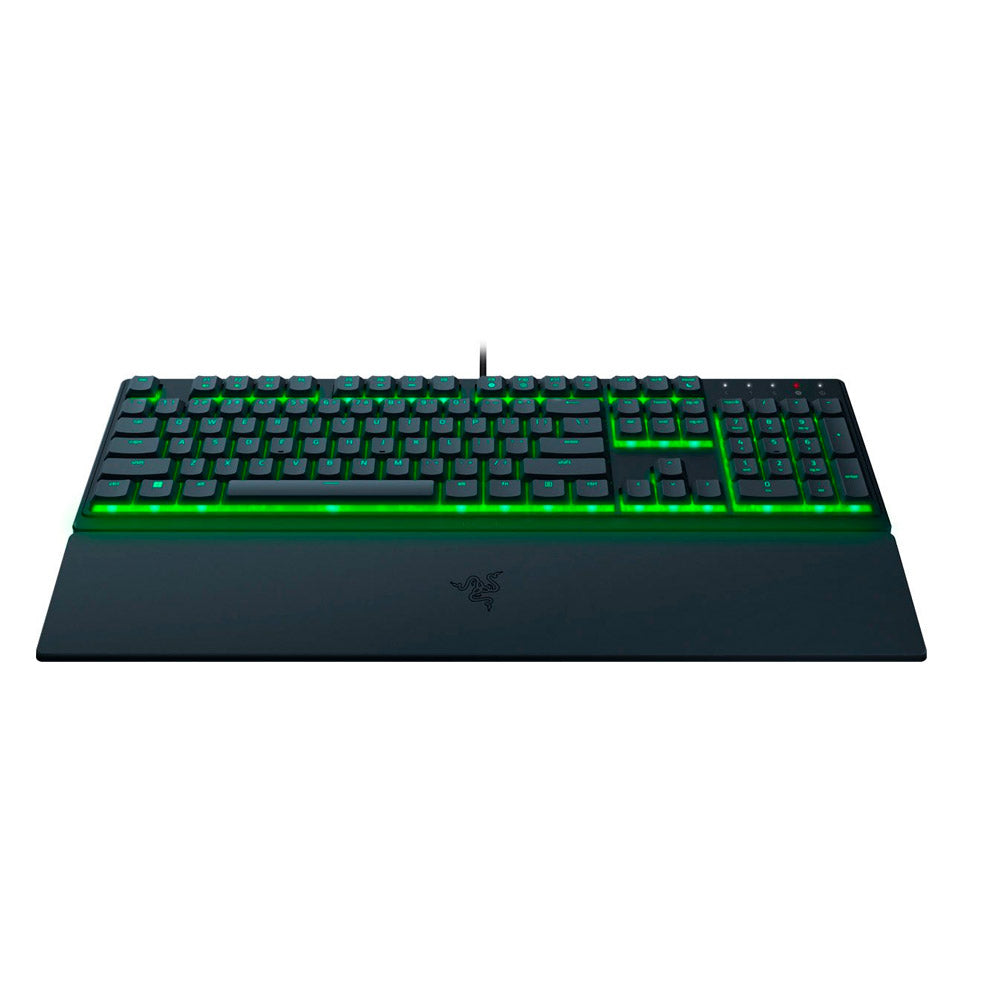 Razer-Ornata V3 X Full-Size Wired Membrane Gaming Keyboard with Chroma RGB Backlighting - Black