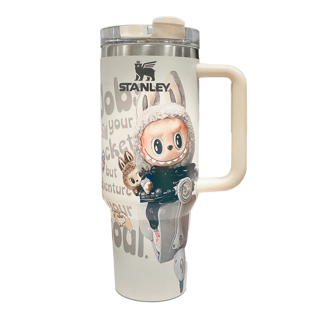 tanley Labubu Edition 40oz Quencher H2.0 FlowState Tumbler