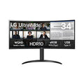LG Curved UltraWide - 34" VA WQHD 100Hz Monitor - 34WR55QK-B