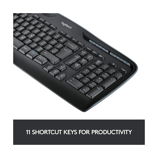 Logitech MK330 Wireless Keyboard and Mouse Combo - 920-003983