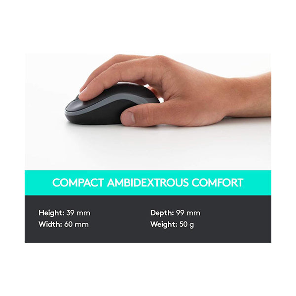 Logitech MK330 Wireless Keyboard and Mouse Combo - 920-003983