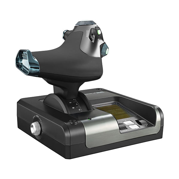 Logitech X52 Professional H.O.T.A.S. Part-Metal Throttle and Stick Simulation Controller - 945-000022
