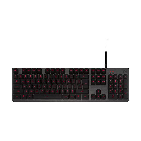 Logitech G413 Backlit Mechanical Gaming Keyboard with USB Passthrough – Carbon