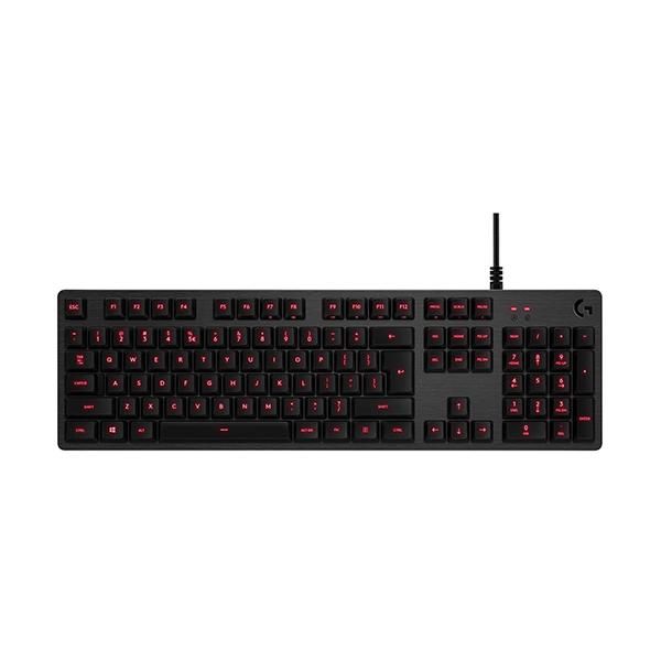Logitech G413 Backlit Mechanical Gaming Keyboard with USB Passthrough – Carbon