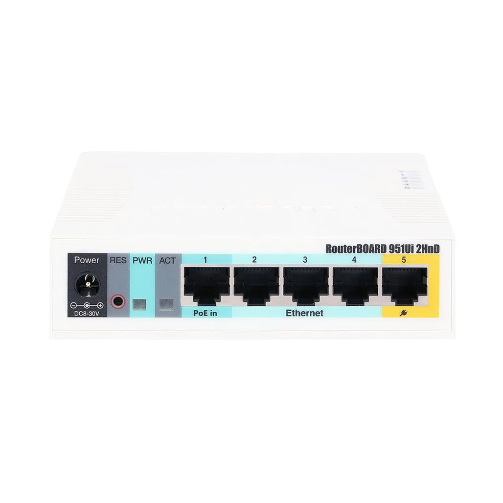 MikroTik RB951Ui-2HnD - 2.4GHz Wireless Access Point