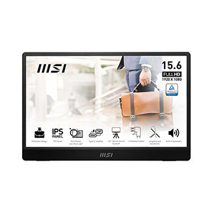 MSI PRO MP165 E6 - 15.6” Portable Monitor