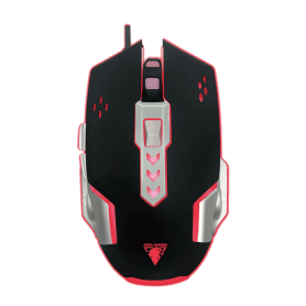 Jedel Mouse GM880 Wired Gaming 2400 DPI 6 Buttons RGB Black