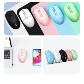 Jertech Mouse SM-02 2.4GHZ Wireless 1200 DPI 4 Silent Buttons