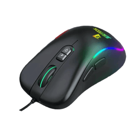 Jertech Mouse XP13 Wired 3600 DPI 7 Buttons RGB Black