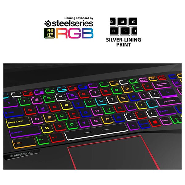 MSI GE75 Raider 17.3" 144Hz Display, Intel Core i7-10750H, NVIDIA GeForce RTX 2070, 16GB, 512GB NVMe SSD + 1TB HDD, Win10 (10SF-484)