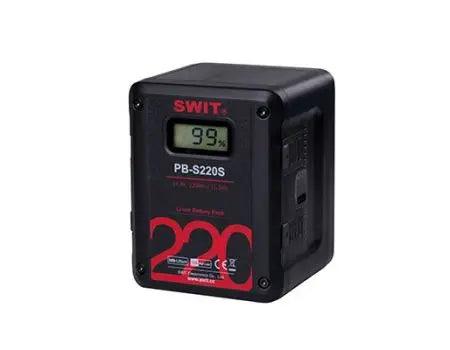 SWIT PB-S220S 220Wh Square Li-ion Battery Multi-sockets
