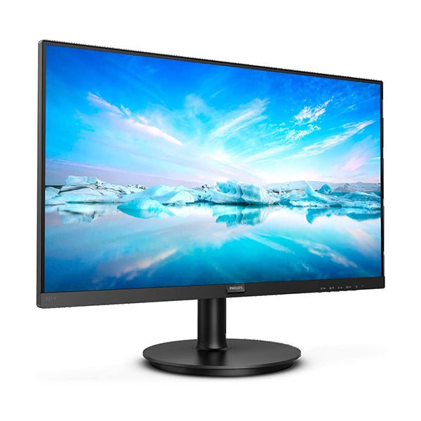Philips 241V8LA- 24 Inch FHD Monitor, 75Hz, 4ms, VA, Speakers LowBlue, Flickerfree (1920 x 1080, 250 cd/m², HDMI/VGA)