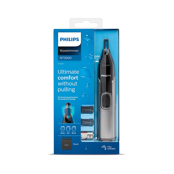 Philips 3000 Series Nose, Ear & Eyebrow Trimmer – NT3650/16