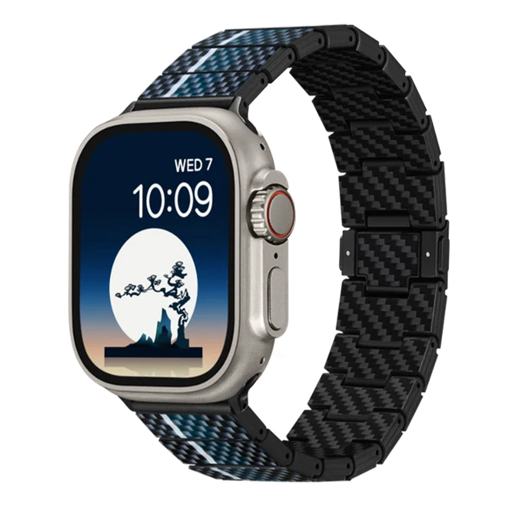 Pitaka Poetry of Things - Moon Aramid Carbon Fiber Watch Band