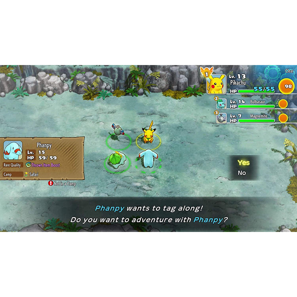 Pokemon Mystery Dungeon: Rescue Team DX - NS