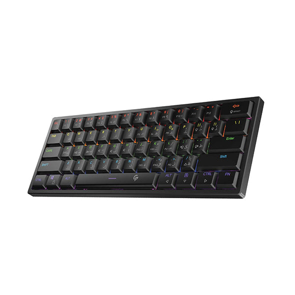 Porodo, PDX218, Low-Profile Mechanical TKL Keyboard Rainbow