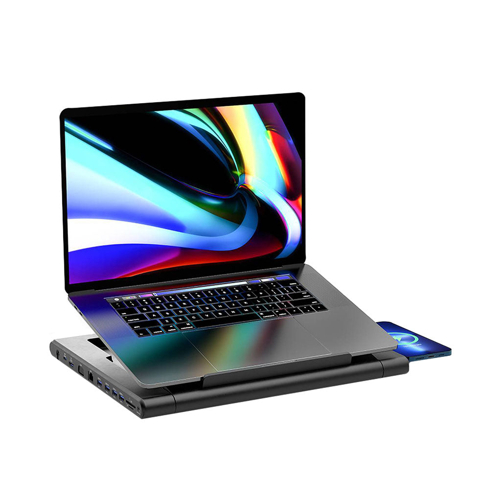 Powerology Multi-Functional Pro Hub Laptop Stand