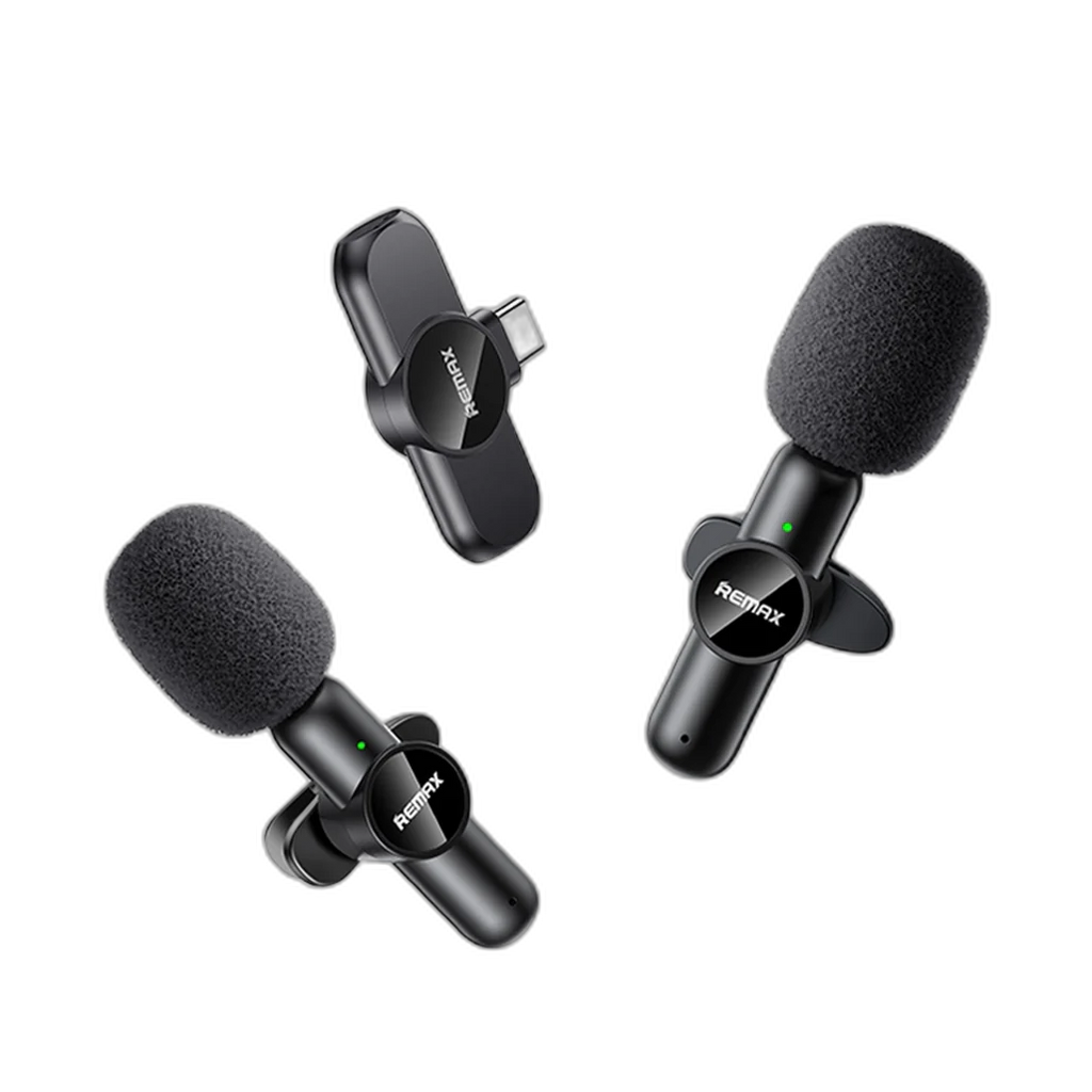 REMAX K10 Type C One-to-Two Live-Stream Wireless Mic