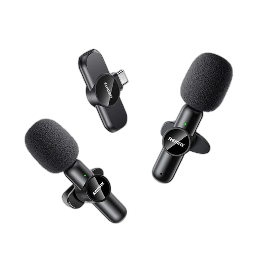 REMAX K10 Type C One-to-Two Live-Stream Wireless Mic