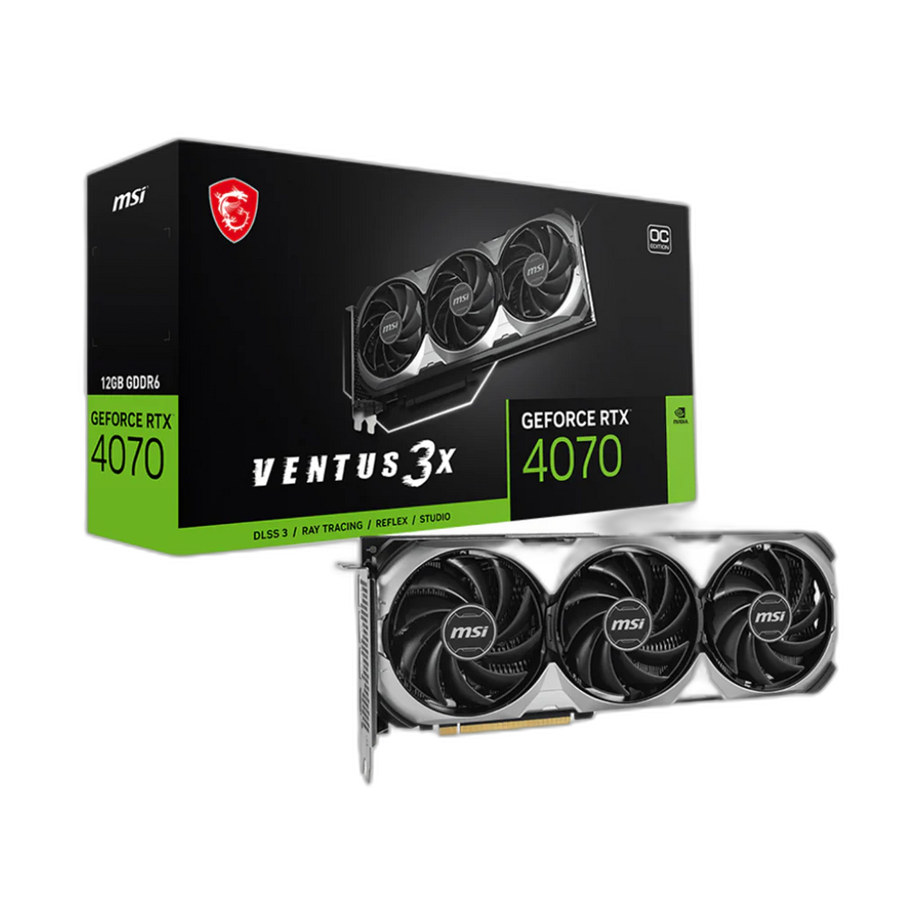 MSI GeForce RTX™ 4070 VENTUS 3X E1 12G OC