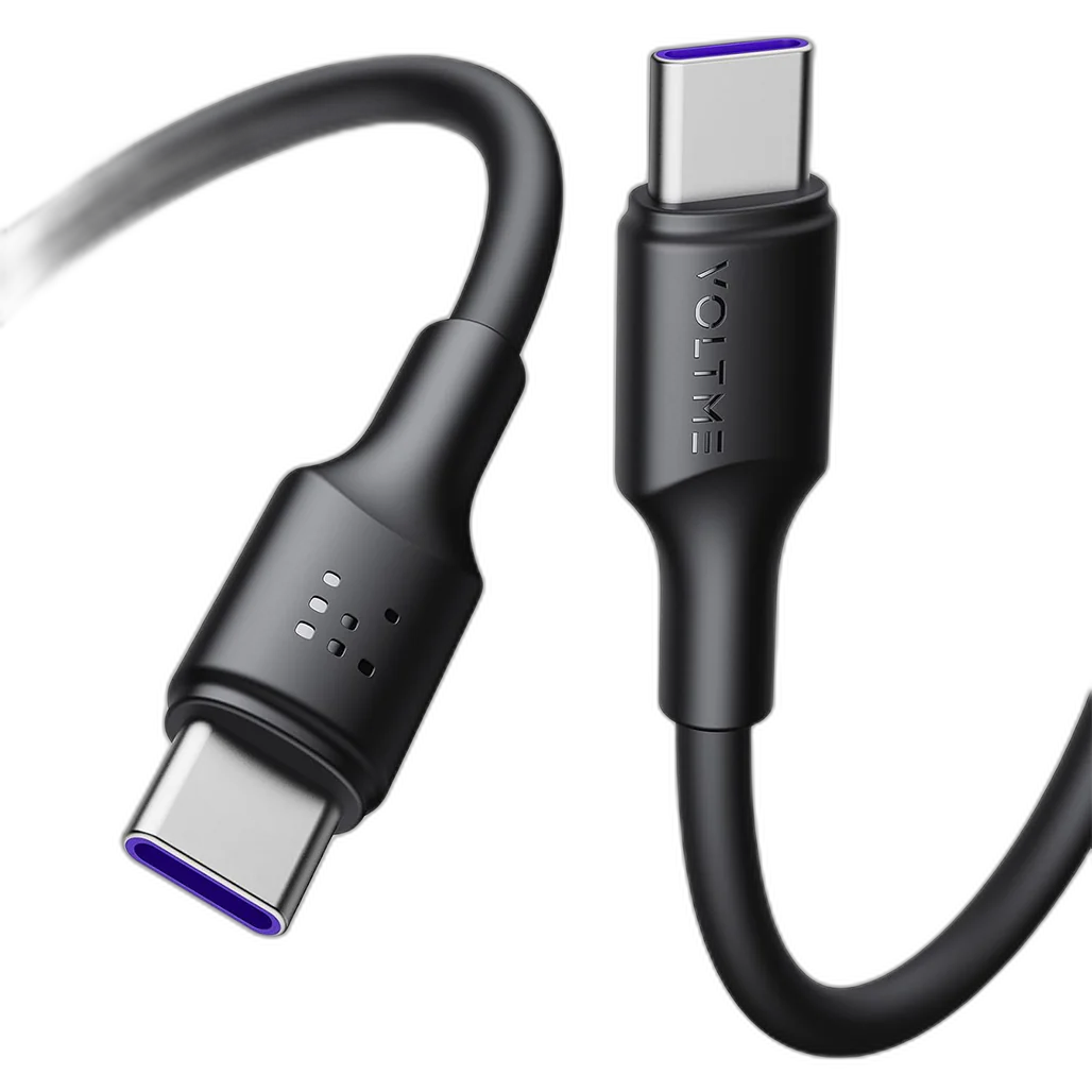 Voltme Powerlink Rugg Double Nylon Cable Type C to C - 1.8M (60W)