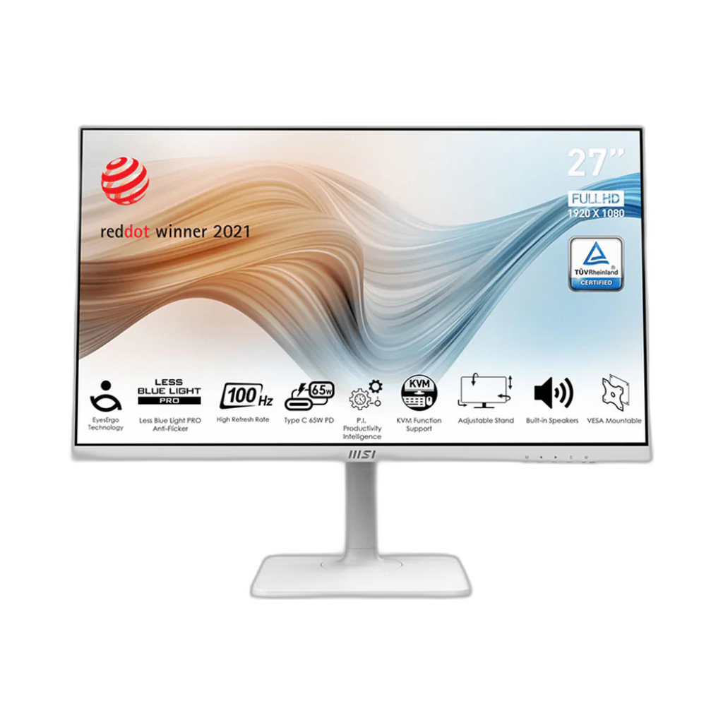 MSI Modern MD272XPW - White 27-inch Monitor