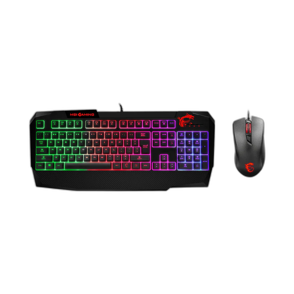 MSI Vigor GK40 - Gaming Keyboard and Clutch Mouse