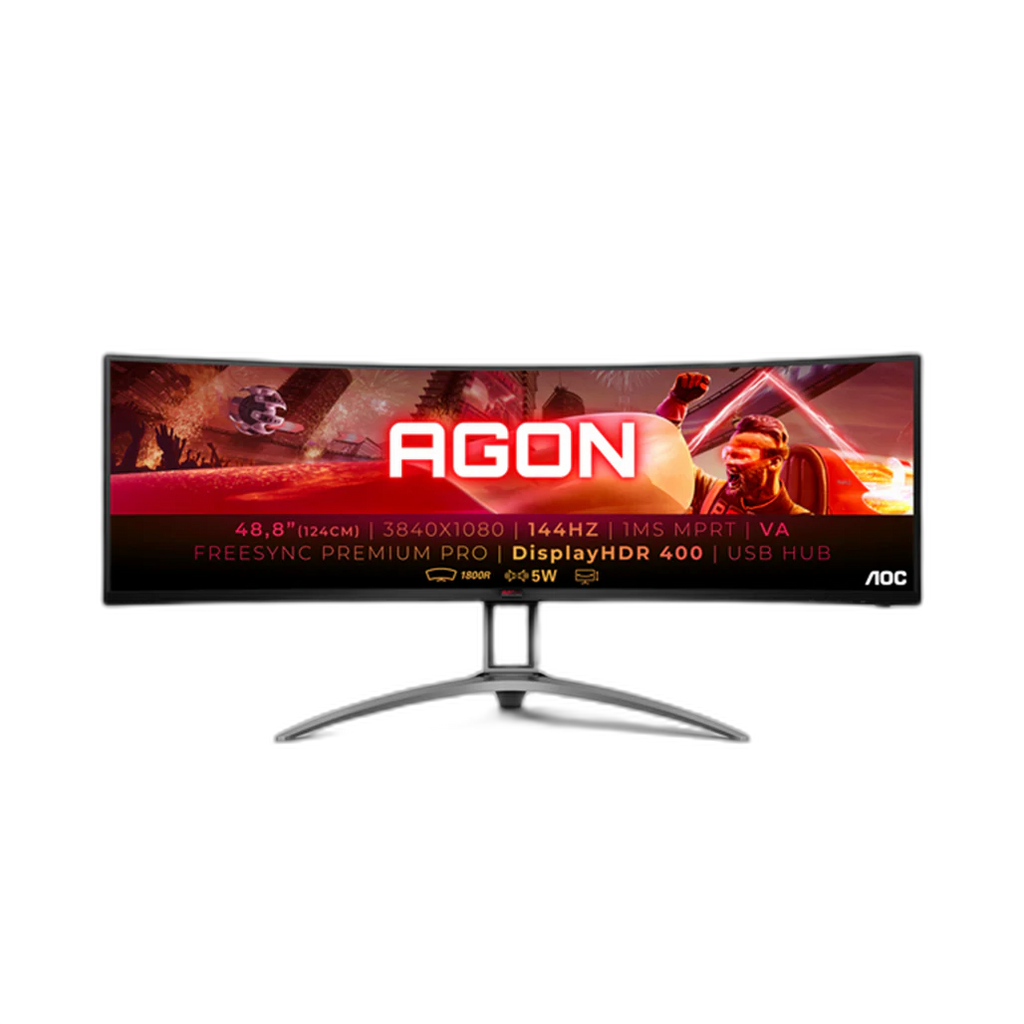 AOC Agon AG493QCX 49" Dual FHD Curved Gaming Monitor